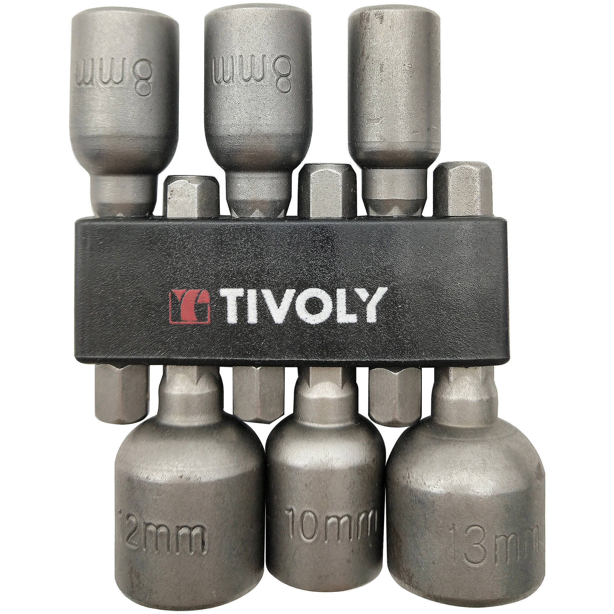 1150197 - Surtido de 6 llaves de vaso magnéticas Ø 6 a 13 mm