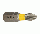 Punta de atornillar -Torsión -Para tornillo Phillips (Blíster) N°: N2 / L: 25
