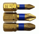 1152322 - Punta de atornillar -Torsión diamante IMPACTO -Para tornillo Pozidriv