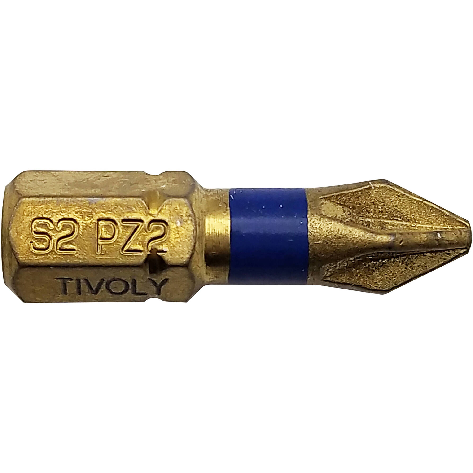 Punta de atornillar -Torsión diamante IMPACTO -Para tornillo Pozidriv (Blíster) N°: N2 / L: 25