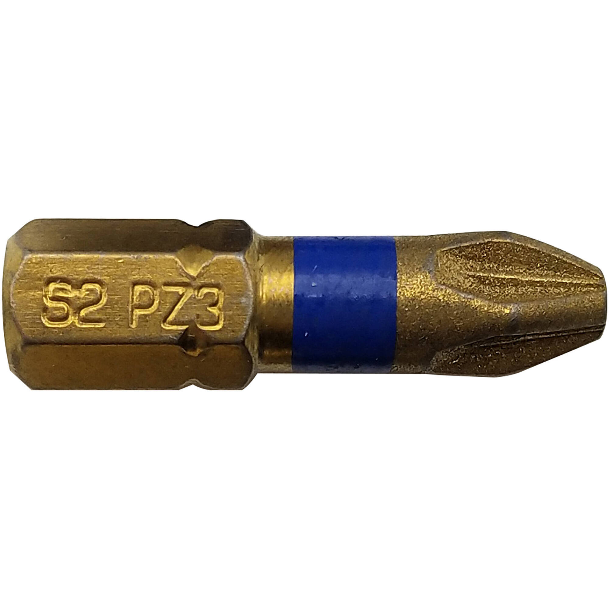 Punta de atornillar -Torsión diamante IMPACTO -Para tornillo Pozidriv (Blíster) N°: N3 / L: 25