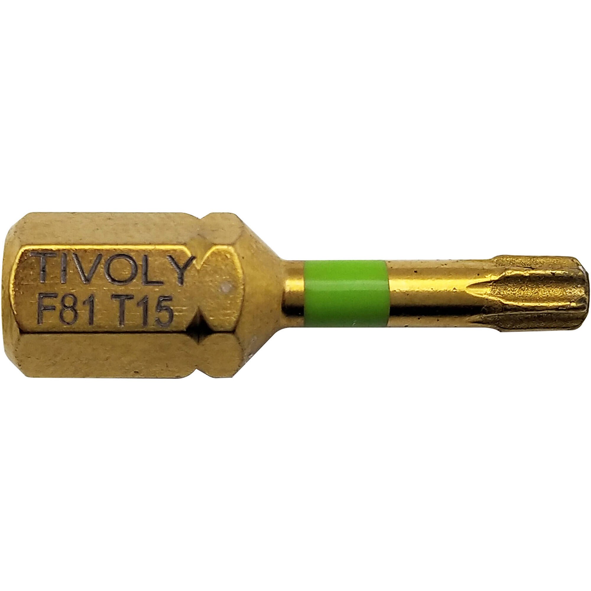 Punta de atornillar -Torsión diamante IMPACTO -Para tornillo Torx (Blíster) N°: N15 / L: 25