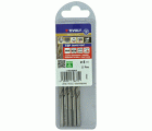 Ø: 5 / L: 86 / Broca para metal HSS PUNTA ESCALONADA | DIN338 | h8 | Afilado Tivoly Smart Point (Caja colgante)