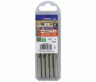 Ø: 7 / L: 109 / Broca para metal HSS PUNTA ESCALONADA | DIN338 | h8 | Afilado Tivoly Smart Point (Caja colgante)