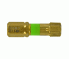 Punta de atornillar -Torsión diamante IMPACTO -Para tornillo Torx (Blíster) N°: N40 / L: 25