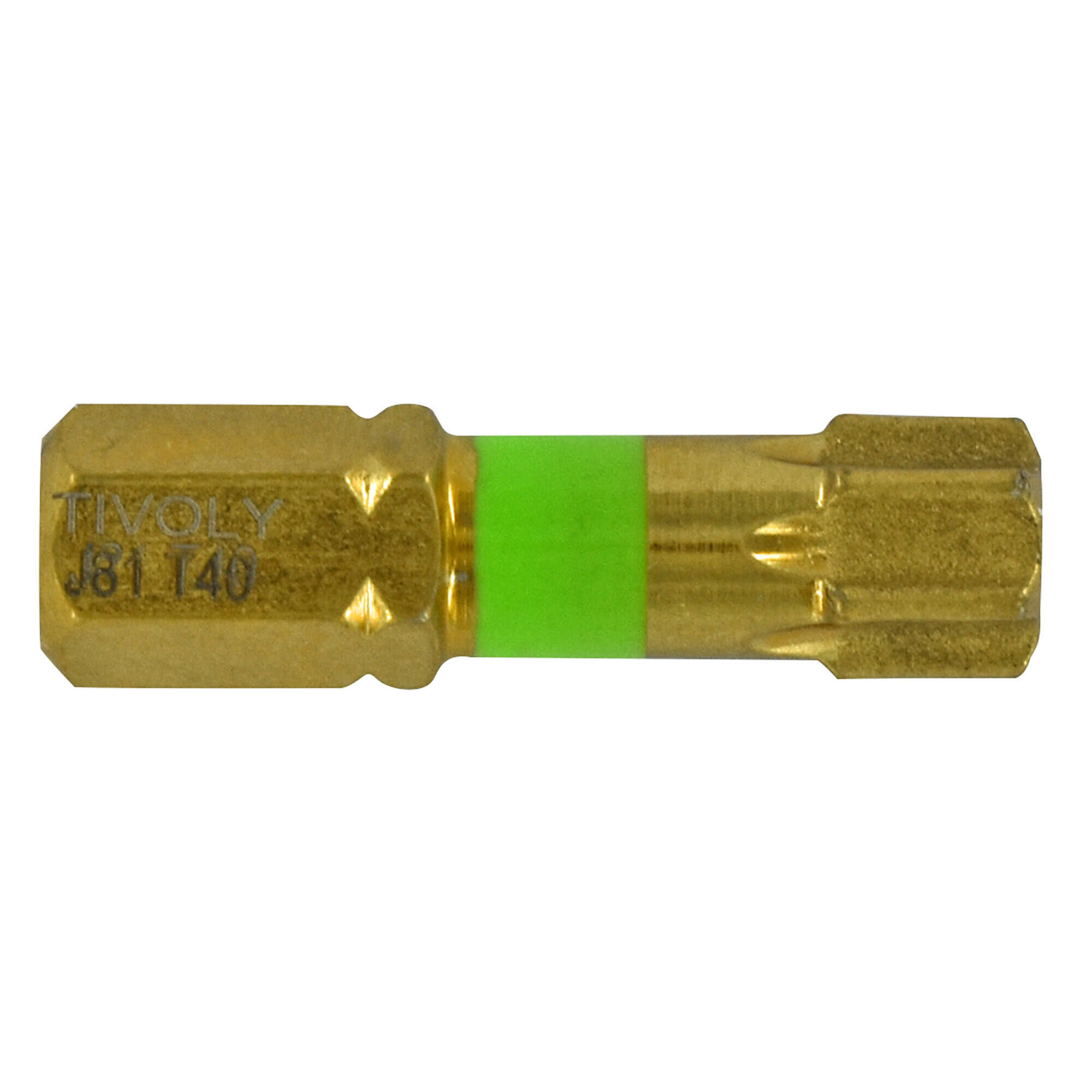 Punta de atornillar -Torsión diamante IMPACTO -Para tornillo Torx (Blíster) N°: N40 / L: 25