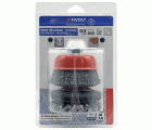 XT20252580208 - 3 piezas: cepillos de acero para metal M14 Ø 100 mm
