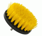 Cepillo PLANO -Para taladro -Alambre de polipropileno suave -Limpieza de todos los materiales (Cartoncillo colgante) / Ø: 100 / 0.50
