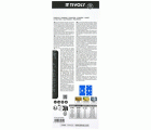 Hoja de lija MALLA -93x230 mm - Para lijadora orbital (Funda cartón) / Dim 93x230 / Gr : 80