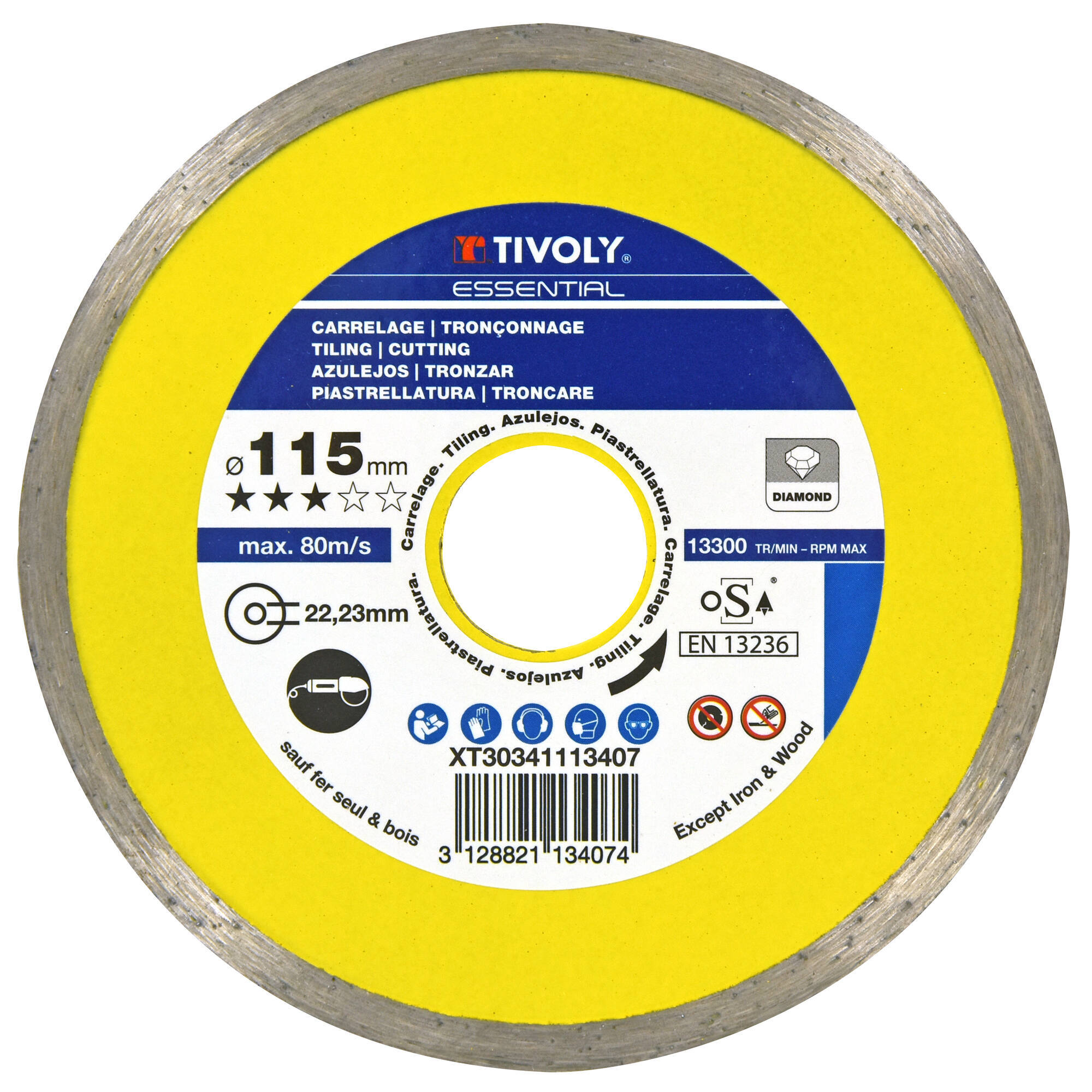 XT31181 - Disco DIAMANTE -AZULEJOS -Gama Económica