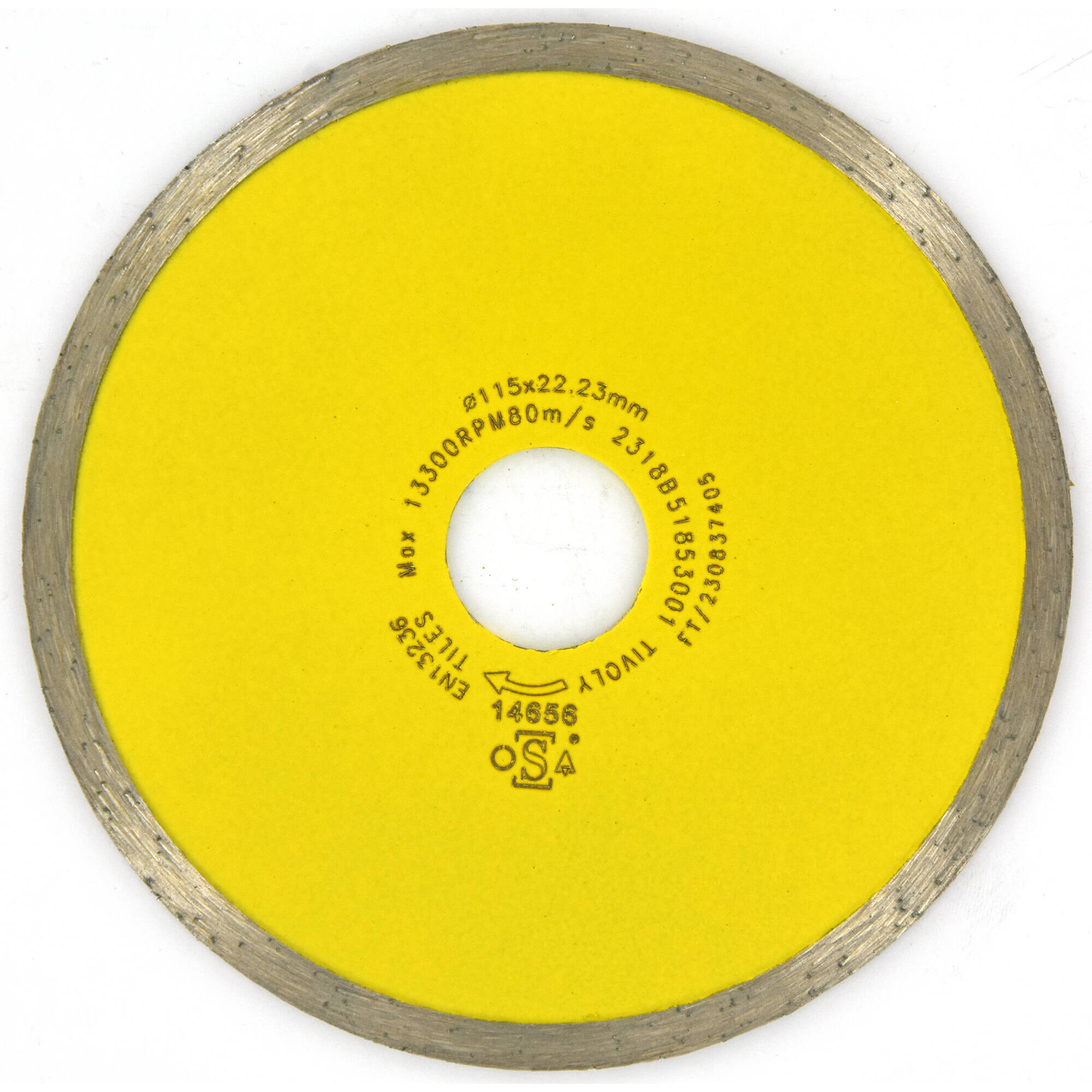 Disco DIAMANTE -AZULEJOS -Gama Económica (Caja colgante) / Ø: 115 / Ep: 1.6