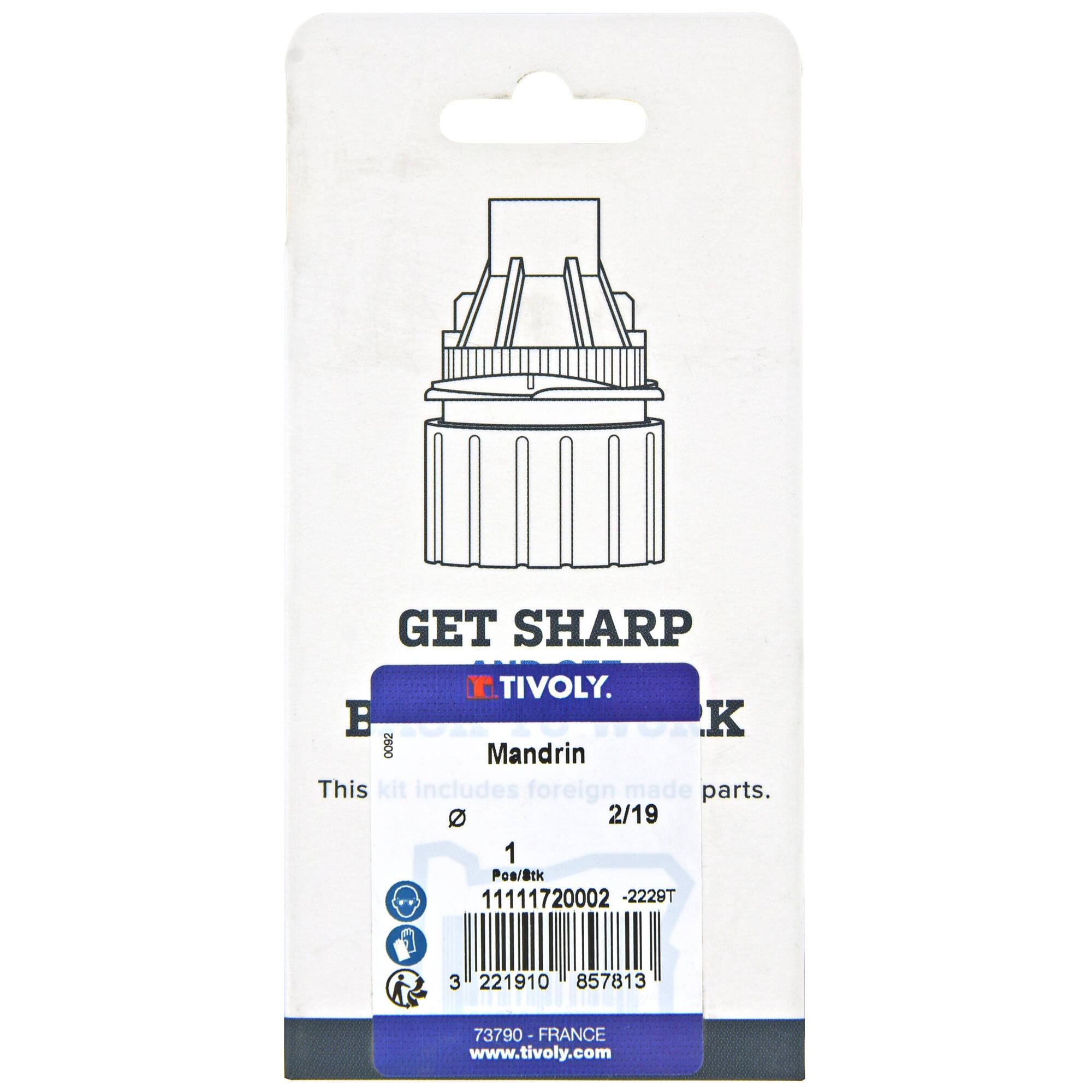 Portabrocas para afiladora Drill Doctor