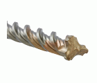 Ø: 6.5 / Broca para hormigón 3 cortes MASTER3 -L. 310 mm -Punta de centrado -Triple ranura -SDS+ (Gancho SDS colgante) / L: 310