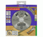 Ø: 190 x Ø2: 30 x Z: 24 / Hoja de sierra circular ultrafina - Caudal - Para madera, yeso, plástico. (Funda cartón)