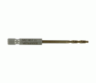 Ø: / Broca y avellanador HSS 2 en 1 madera y metal -Tope regulable -Mango hexagonal (Estuche) / L: