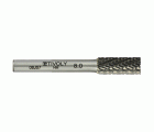 5 fresas lima rotativas de Metal Duro Ø 8 mm Dentado normal con rompevirutas mango de 6 mm