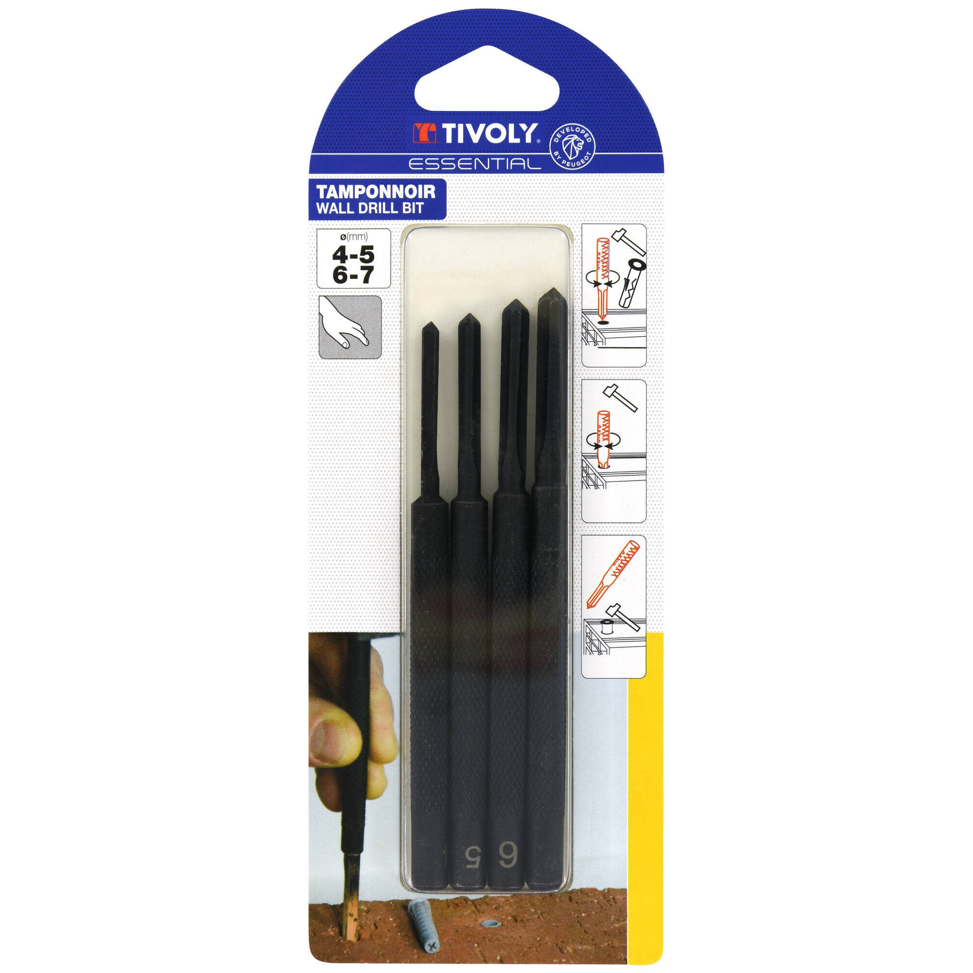 Taponadores Ø 4 a 7 mm