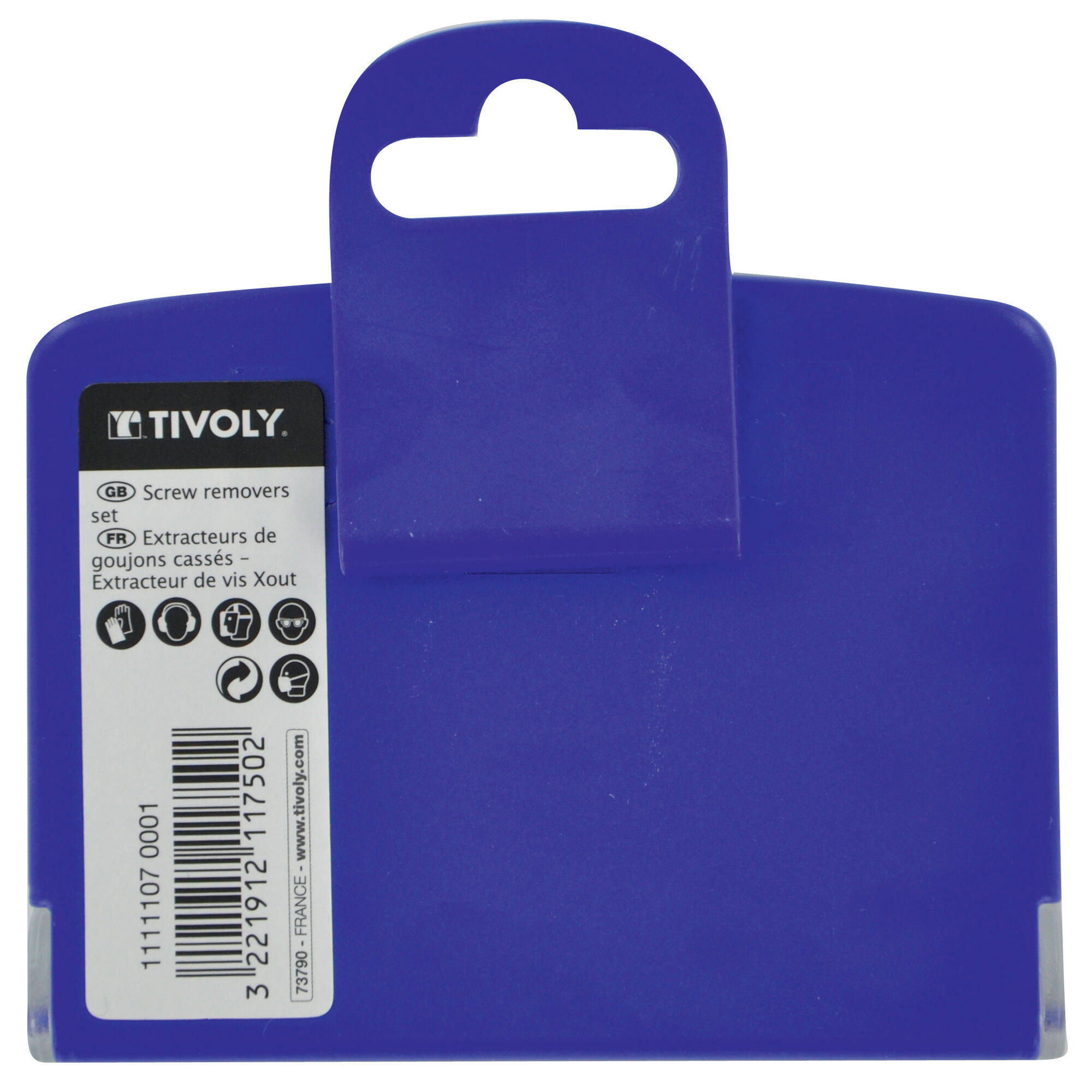 6 piezas -5 extractores de clavos y tornillos ocultos + 1 X-out N.° 2