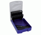 11300470015 - 1 estuche vacío de 19 brocas para metal Ø 1 a 10 mm por 1/2