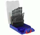 11400170015 - 19 brocas para metal HSS rectificadas Ø 1 a 10 mm por 1/2 TECHNIC