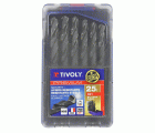 25 brocas para metal HSS rectificadas Ø 1 a 13 mm por 1/2 TECHNIC