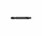 1141271 - Broca para metal HSS VAPORIZADA | Norma Tivoly | h8 | Doble punta