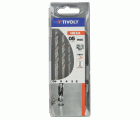 11434370001 - 5 brocas para metal HSS rectificadas mango hexagonal 6,35 mm Ø 2 a 6 mm