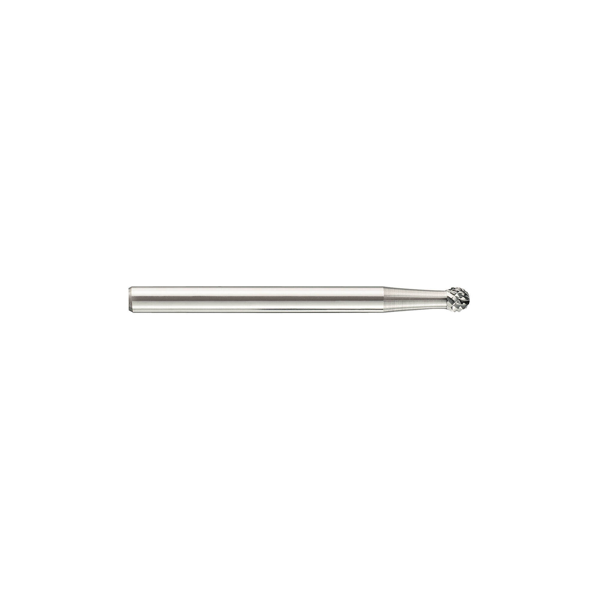 1032221 - Fresa rotativa Metal Duro (mini) Esférica -Dentado normal rompevirutas -Forma D