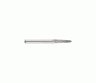 1032241 - Fresa rotativa carburo (mini) Cónica -Dentado normal rompevirutas -Forma D