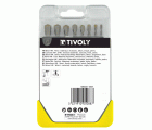 8 brocas para hormigón Ø 3 a 10 mm