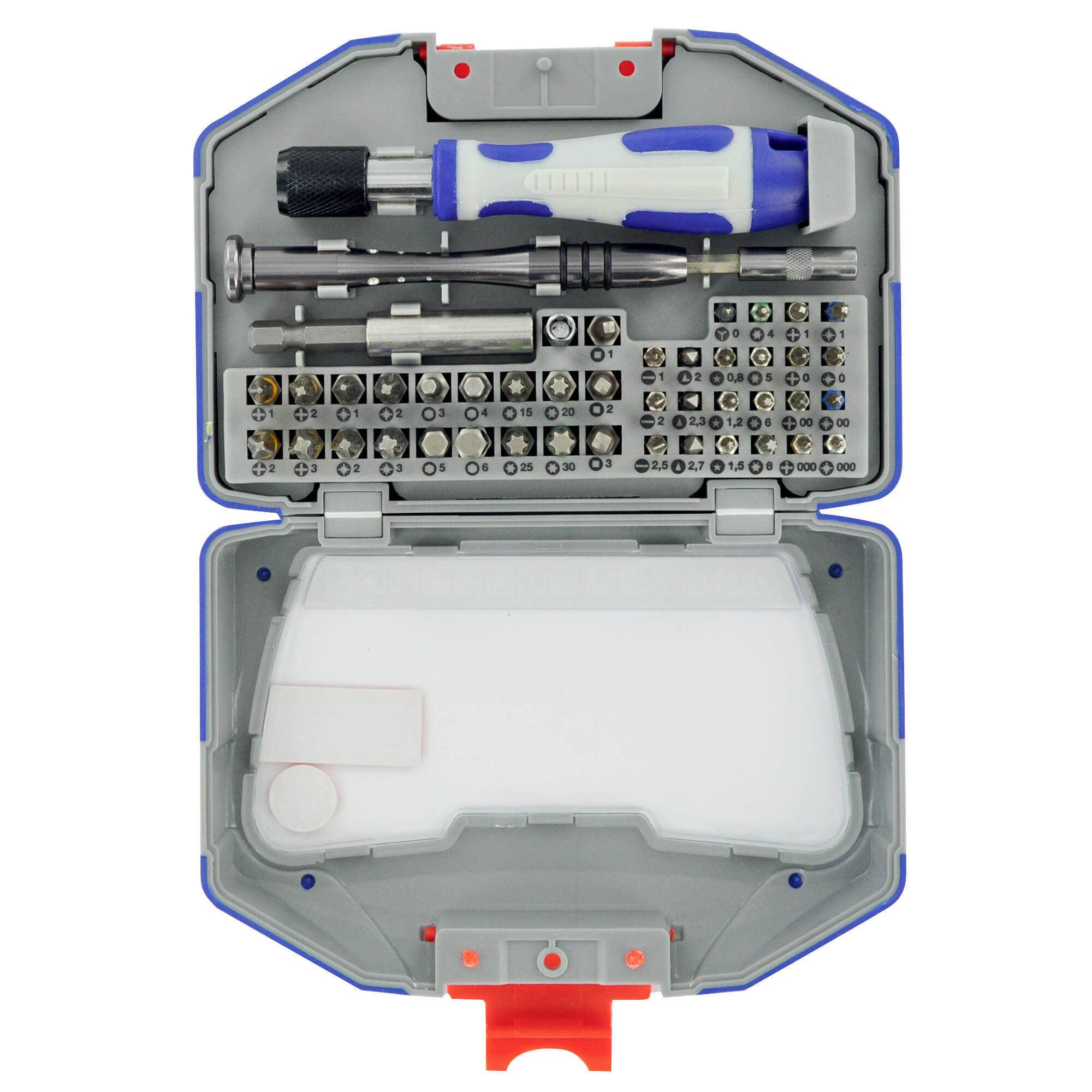 46 piezas -Puntas hexagonales 6,35- 4 mm