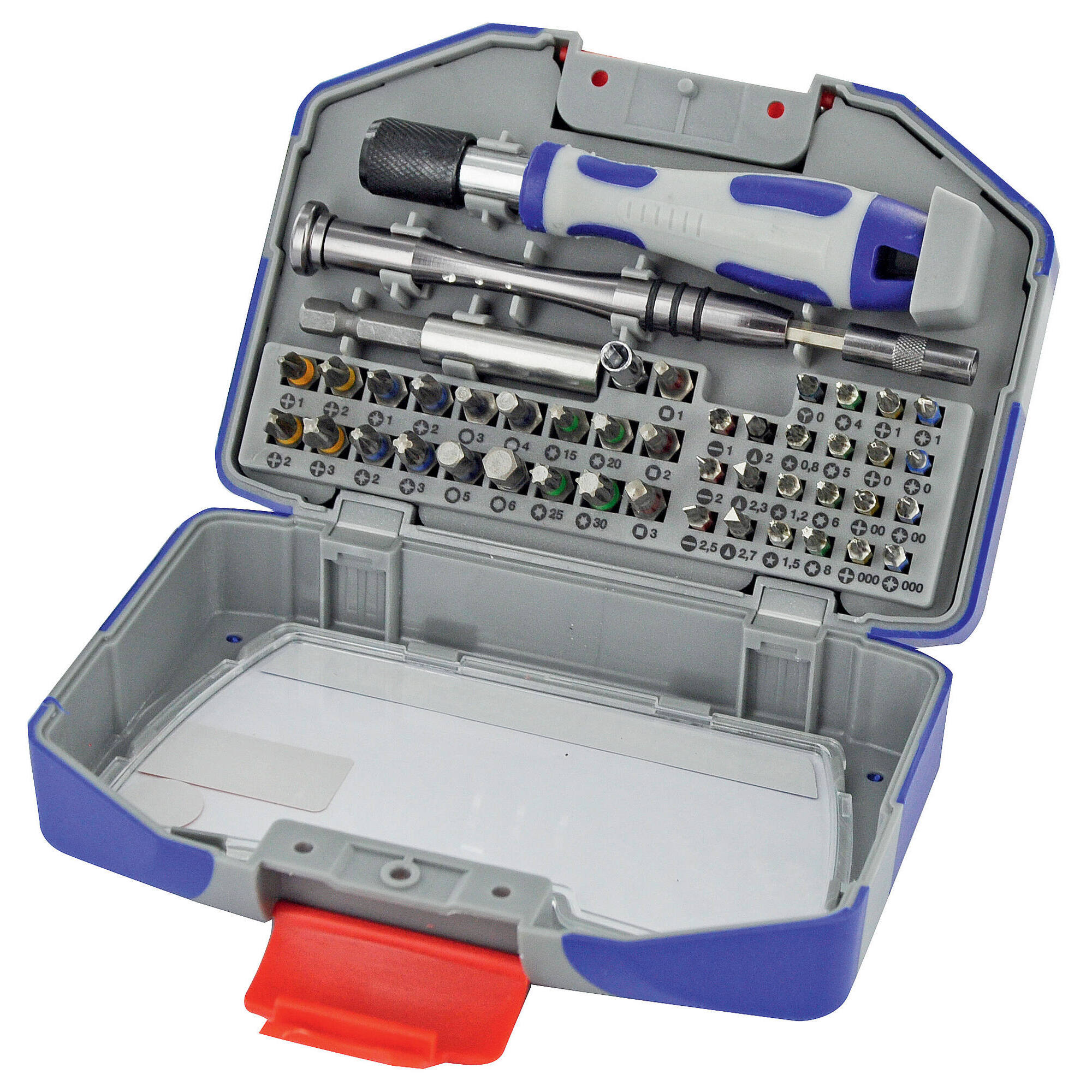 46 piezas -Puntas hexagonales 6,35- 4 mm