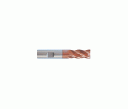 8036221 - Fresa para ranurar HSS-E8 - DIN844BK - Z 3-6 - Hélice 40º - Recubrimiento HIGHCUT