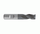 8037131 - Fresa para ranurar HSS-E8 - DIN844BK - Z3 - Hélice 30° -Recubrimiento TiALN