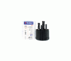 8037157 - Fresa para desbastar HSSE8% - DIN844BK - Z4 Hélice 30° - Recubrimiento TiAIN