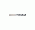 8236101 - Fresa para ranurar Metal Duro Integral - Z3- Hélice 30° - Chaflán de protección -Serie extralarga
