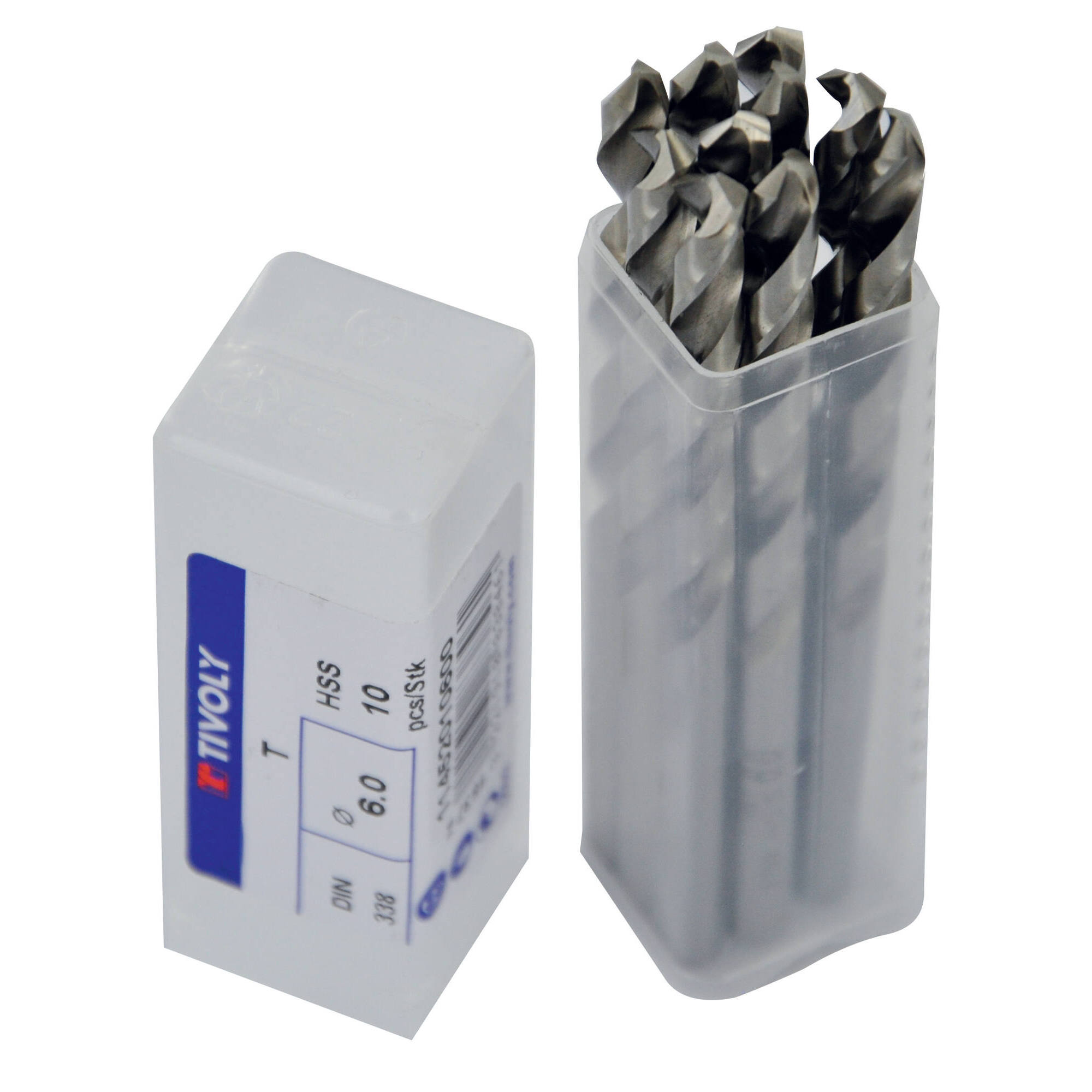 Ø: 0.5 / L: 22 / Broca para metal HSS | DIN338 | h8 | Afilado SPLIT POINT (Tubo)