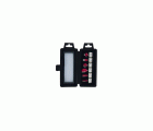 XT60642064006 - 6 fresas de rebajadora de formas variadas - mango de 8 mm