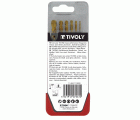 6 brocas para metal HSS STEAM rectificadas con recubrimiento TiN punta en cruz mango de 3 caras Ø 2 a 8 mm