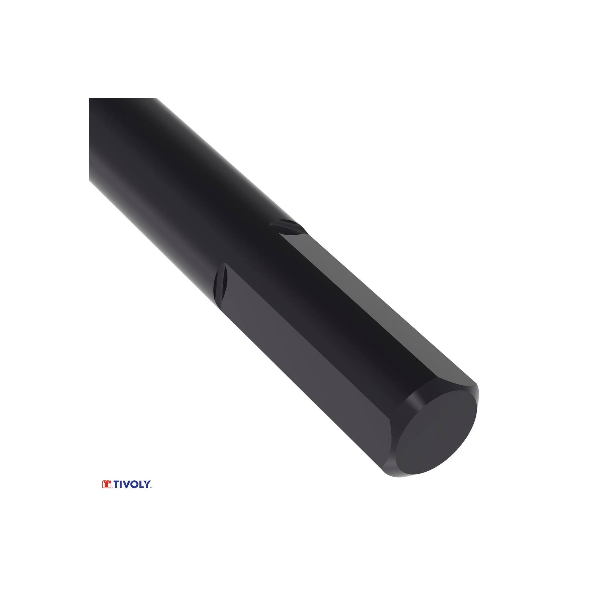 Ø: 4 / L: 75 / Broca para metal HSS VAPORIZADO | Recubrimiento de la punta de TITANIO | Afilado SPLIT POINT | Mango de 3 caras planas (Tubo)