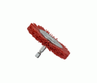 XT20402 - Cepillo CIRCULAR -Hilo de nailon rojo -Decapado de madera