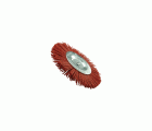 1T20401 - Cepillo CIRCULAR -Hilo de nailon rojo -Decapado de madera
