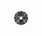 Ø: 125 x Ø2: 22.2 x Z: 12 / Disco de corte - Para madera y madera con clavos - Uso en amoladora (Funda cartón)