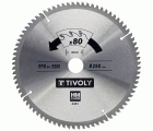 XT50134 - Hojas de sierra circular -Acabado -Para plástico, aluminio y acero inoxidable -ParaUso en sierra radial y de mesa