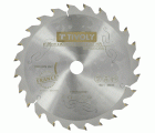 Ø: 190 x Ø2: 20 x Z: 24 / Hoja de sierra circular -Despiece -Para madera -Uso en sierra portátil (Estuche blíster)