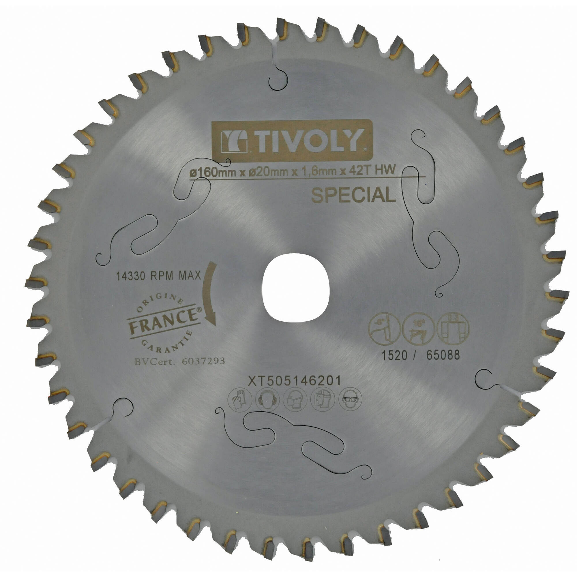 XT50174 - Hojas de sierra circular -Acabado -Para plástico, aluminio y acero inoxidable -Uso en sierra portátil