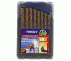 19 brocas para metal FURIUS HSS con recubrimiento FUSIO punta en cruz Ø 1 a 10 mm por 1/2 PREMIUM