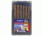 25 brocas para metal FURIUS HSS con recubrimiento FUSIO punta en cruz Ø 1 a 13 mm por 1/2 PREMIUM
