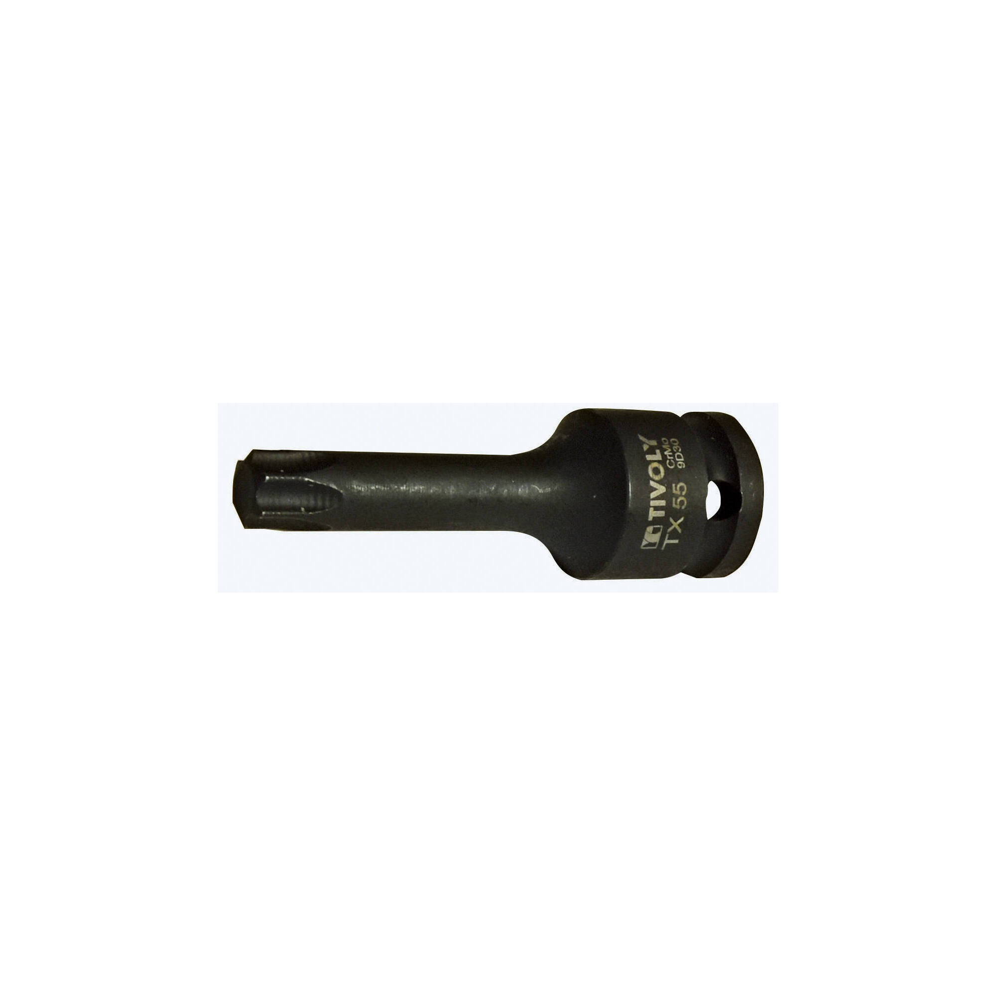 Casquillo de impacto H 1/2" -IMPACTO -Para tornillos Torx hembra (Blíster) N°: N55 / L: 78