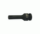 Casquillo de impacto H 1/2" -IMPACTO -Para tornillos Torx hembra (Blíster) N°: N60 / L: 78